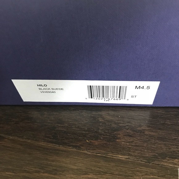Auth $798 Stuart Weitzman HILO Black Suede Sz 4.5M - Picture 4 of 6